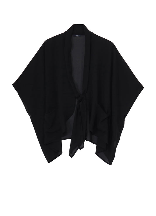 PE GEORGETTE TIE JACKET