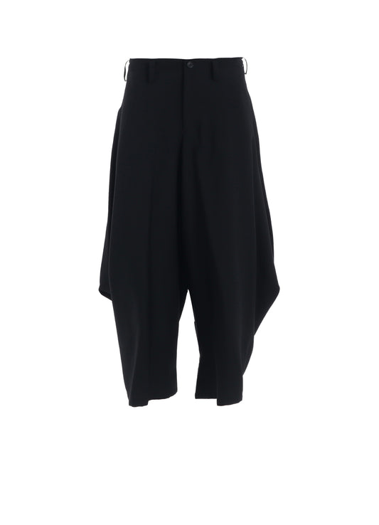 W/GABARDINE BIG TUCK PANTS B