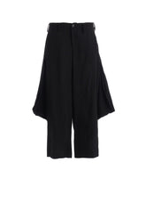 CELLULOSE/ LINEN LAWN BIG TUCK PANTS B