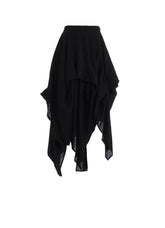 CELLULOSE/ LINEN LAWN LAYERED SKIRT