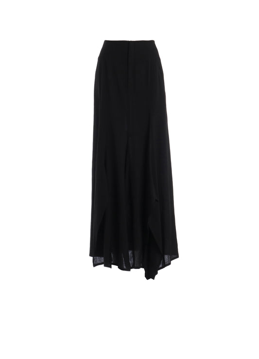 CELLULOSE/ LINEN LAWN F FLARE SKIRT