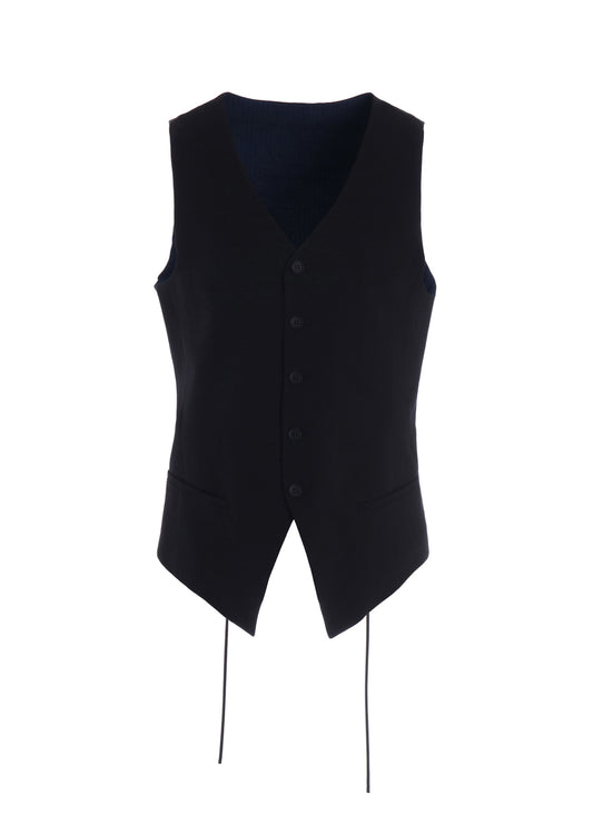 C/LI MUSLIN LACE UP VEST