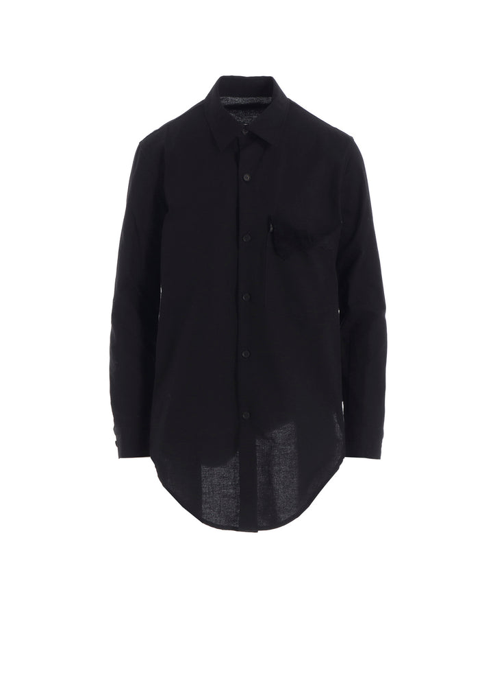 LIGHT POPLIN POCKET SQUARE SHIRT