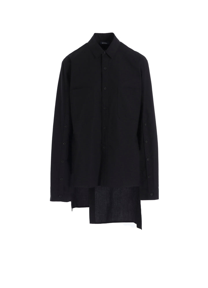 TYPEWRITER BACK SLIT SHIRT