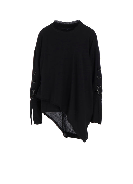WOOL VIYELLA BLOUSE WITH D-RINGS