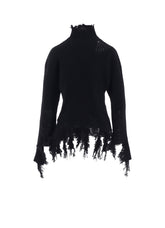CRUSHED RIB PULLOVER