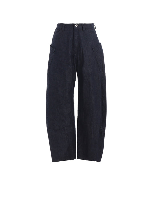 8oz DENIM SIDE DARTS PANTS