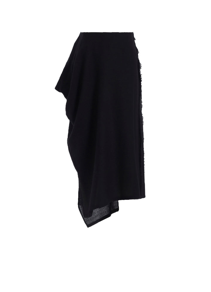 WOOL VIYELLA PUFF SKIRT