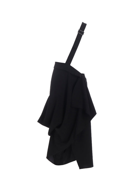 DOUBLE SATIN SQUARE SKIRT A