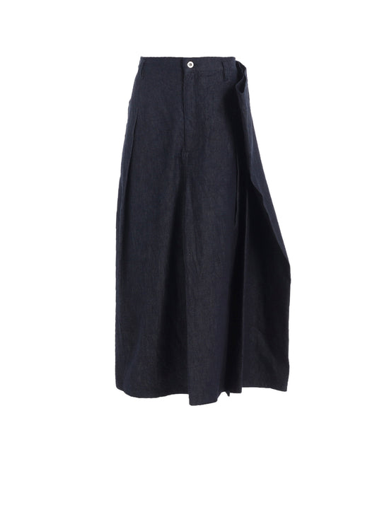 8oz DENIM SIDE DROP SKIRT