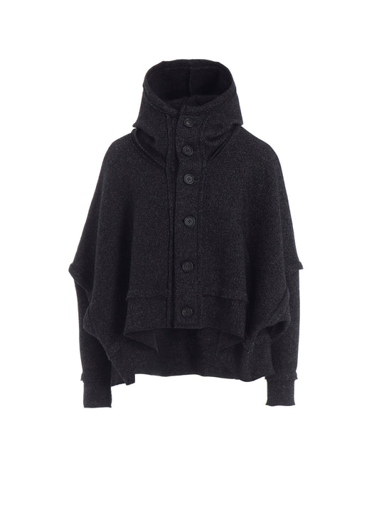 PLAIN STITCH SQUARE DESIGNED JACKET
