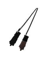 SLUB MIX BELTED MIDDLE FINGER GLOVE