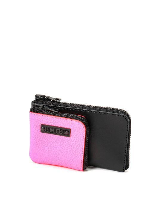 DOUBLE NEON KIP SKIN MINI WALLET