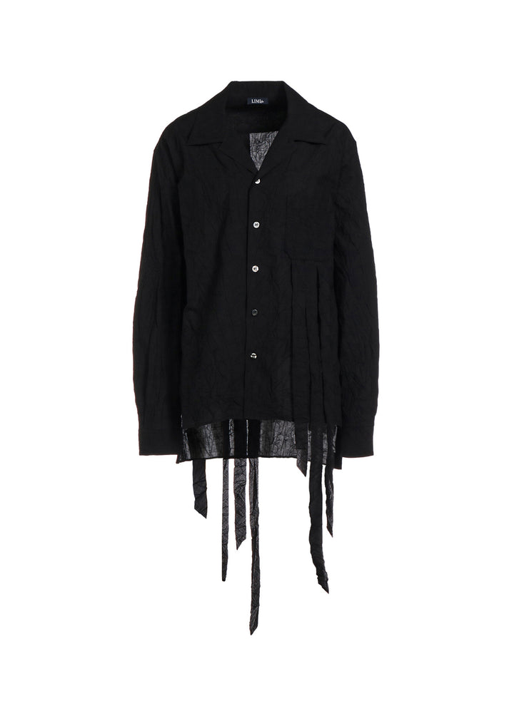 WASHER TYPEWRITER FRINGE SHIRT