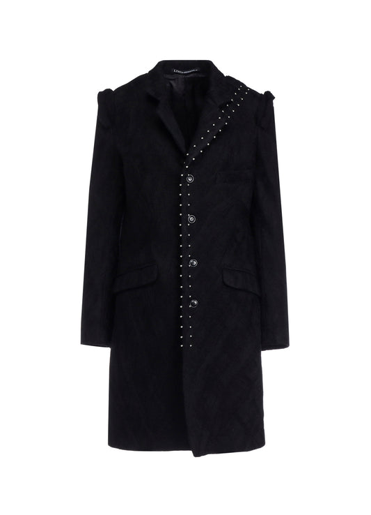 SKEIN NEEDLE TAILORED COAT