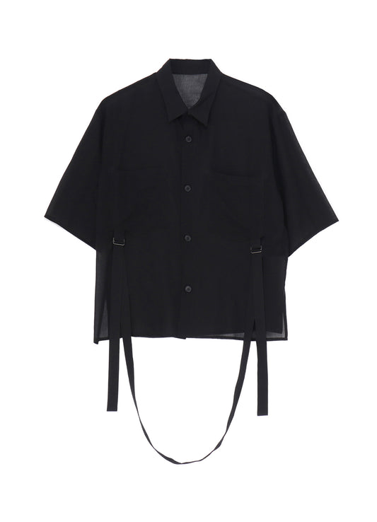 CHIFFON SHORT SLEEVE BLOUSE