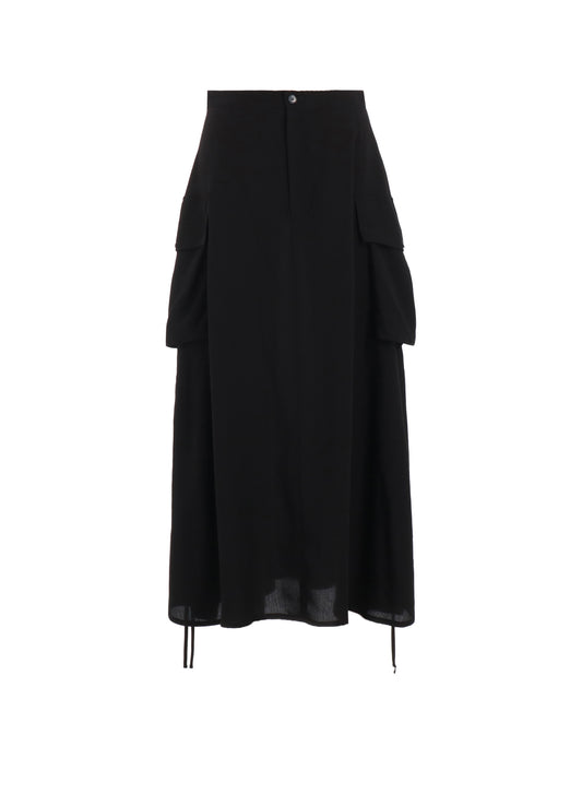 【12/13 10:00(JST) Release】POPLIN SIDE STRING SKIRT