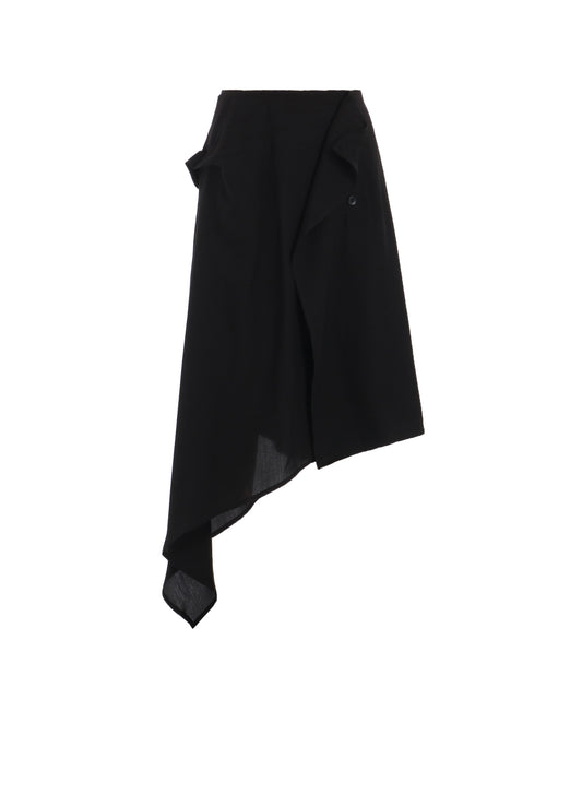 【12/13 10:00(JST) Release】POPLIN WRAP SKIRT