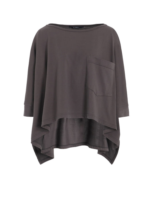 PLAIN STITCH BIG SQUARE T-SHIRT