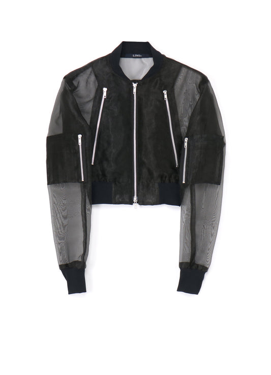 ORGANDY SHORT BLOUSON