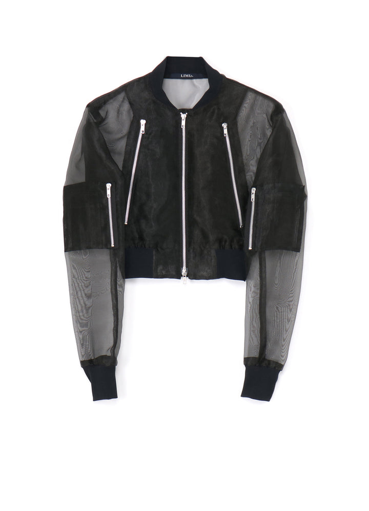 ORGANDY SHORT BLOUSON