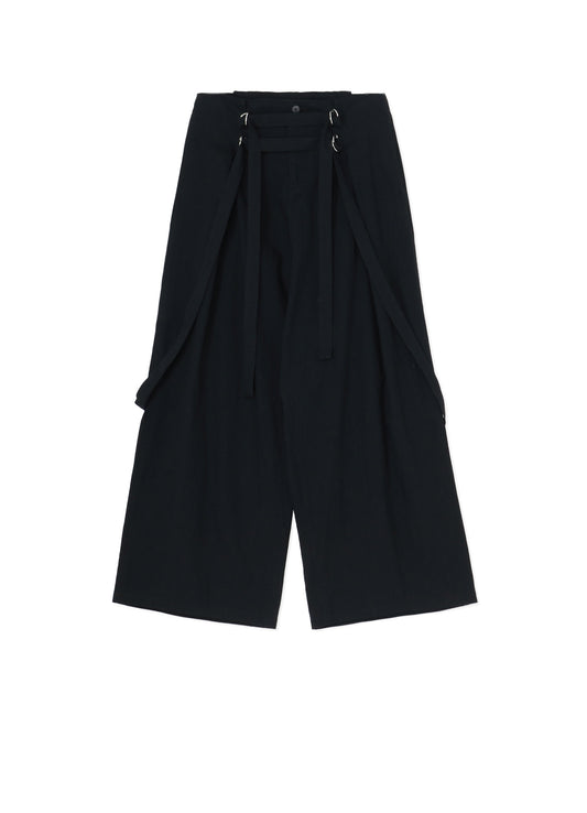 6oz DENIM HANGING STRAP WIDE PANTS