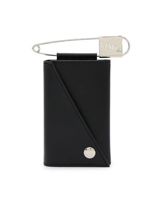 TANNED LEATHER PIN HOOK KEY CASE