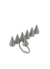 BRASS A 6 LINK PRISM RING