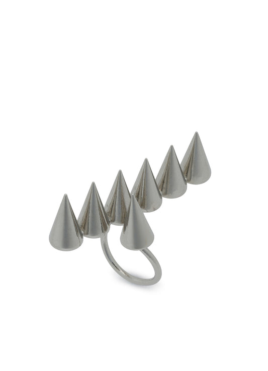 BRASS A 6 LINK PRISM RING