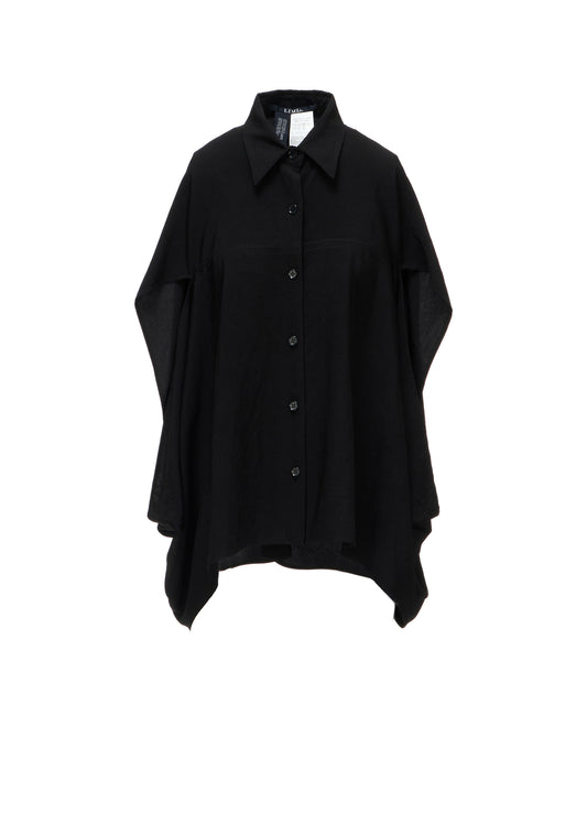 TA/PE DECHINE IRREGULAR YOKE SHIRT