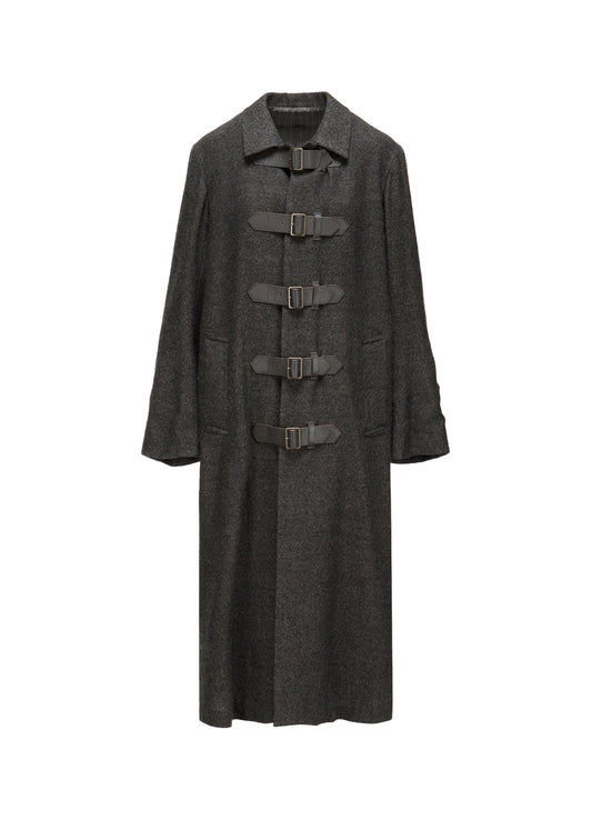LOW TWIST SERGE BELTED LONG COAT