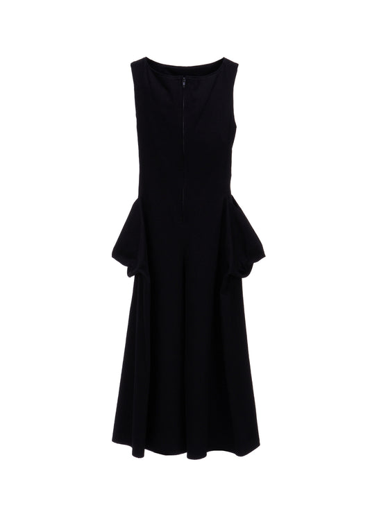 BK DENIM DRAPED POCKET JUMPSUIT