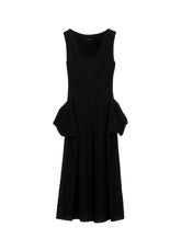 LIGHT SERGE A DRAPED POCKET JUMPSUIT