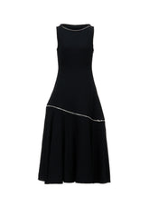 W/ SERGE  ZIP PANEL DRESS