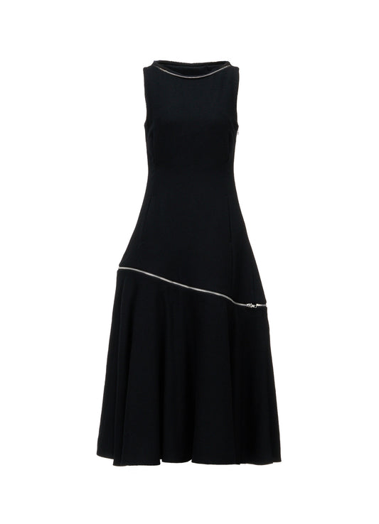 W/ SERGE  ZIP PANEL DRESS