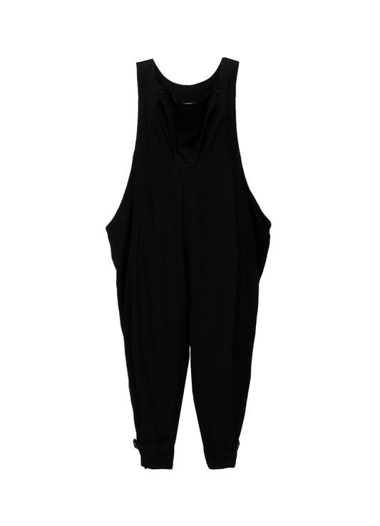 DOUBLE SATIN SIDE DROP JUMPSUIT
