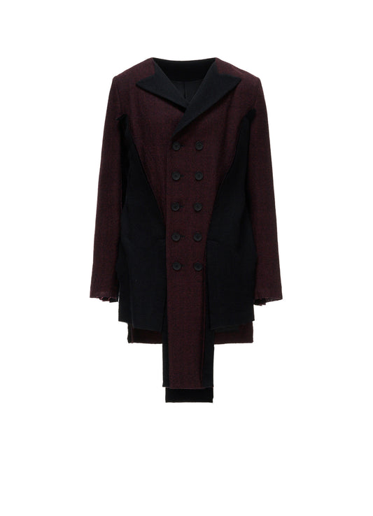 LIGHT SERGE C DOUBLE FRONT PANEL JACKET