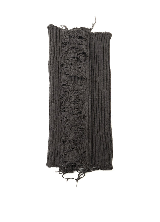 W/ CRUSHED RIB DISTRESSED LEG WARMERS