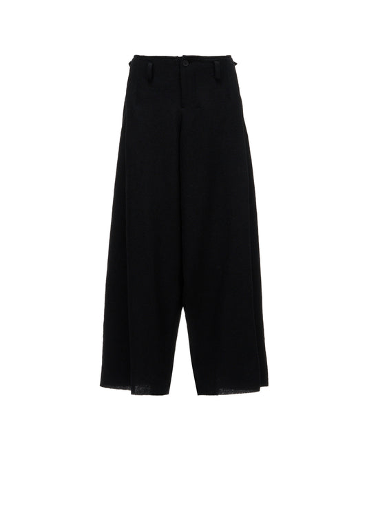 HERRINGBONE BIG TUCK PANTS