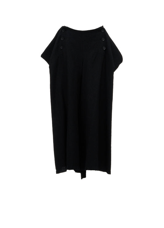 LIGHT SERGE A DRAPED POCKET SAILOR PANTS