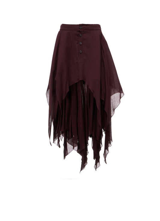 RY/LI GAUZE WAKAME SKIRT