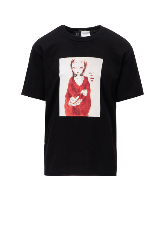 ERI PRINT A CREW NECK SHORT SLEEVE T-SHIRT