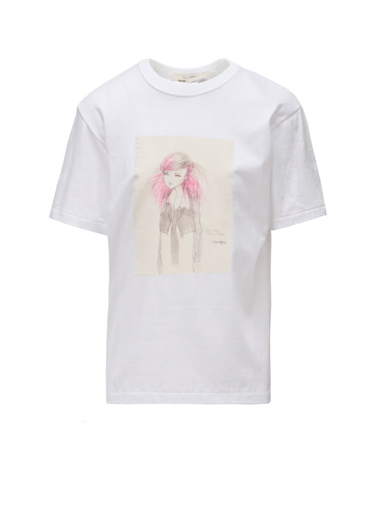 ERI PRINT C CREW NECK SHORT SLEEVE T-SHIRT