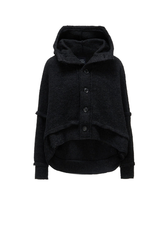 W/PE SHEEP PILE OUT SEAM DESIGN JACKET