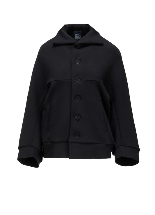 DOUBLE FACE JERSEY DOLMAN SLEEVE SINGLE COAT