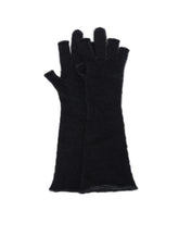 W/P SOFT KNIT FLARED MIDDLE FINGERLESS GLOVES