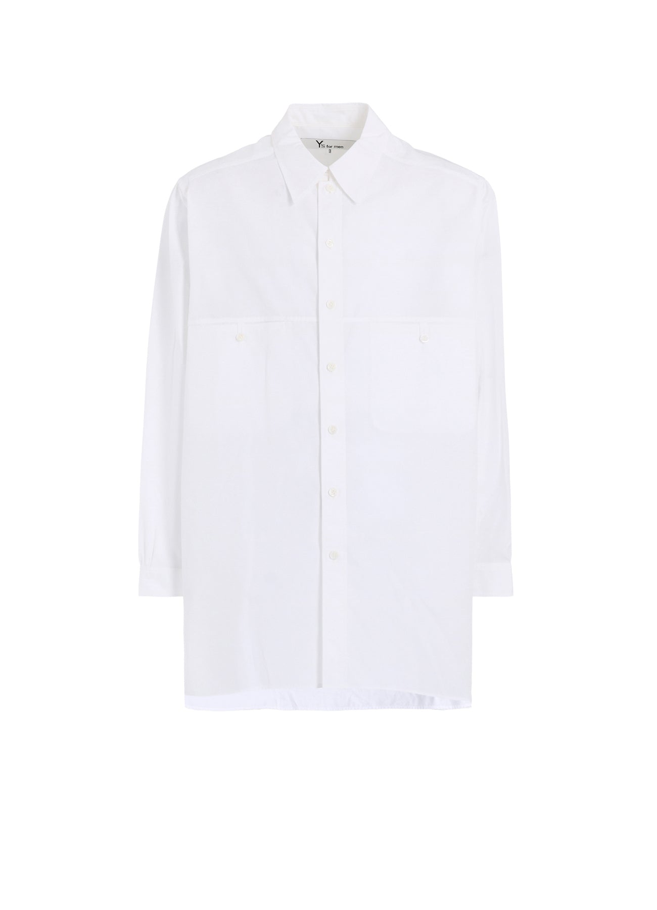 トップス 00's Y's for men WoolGabardine L/S Shirt Y's for men Collection ｜WILDSIDE YOHJI YAMAMOTO【Official
