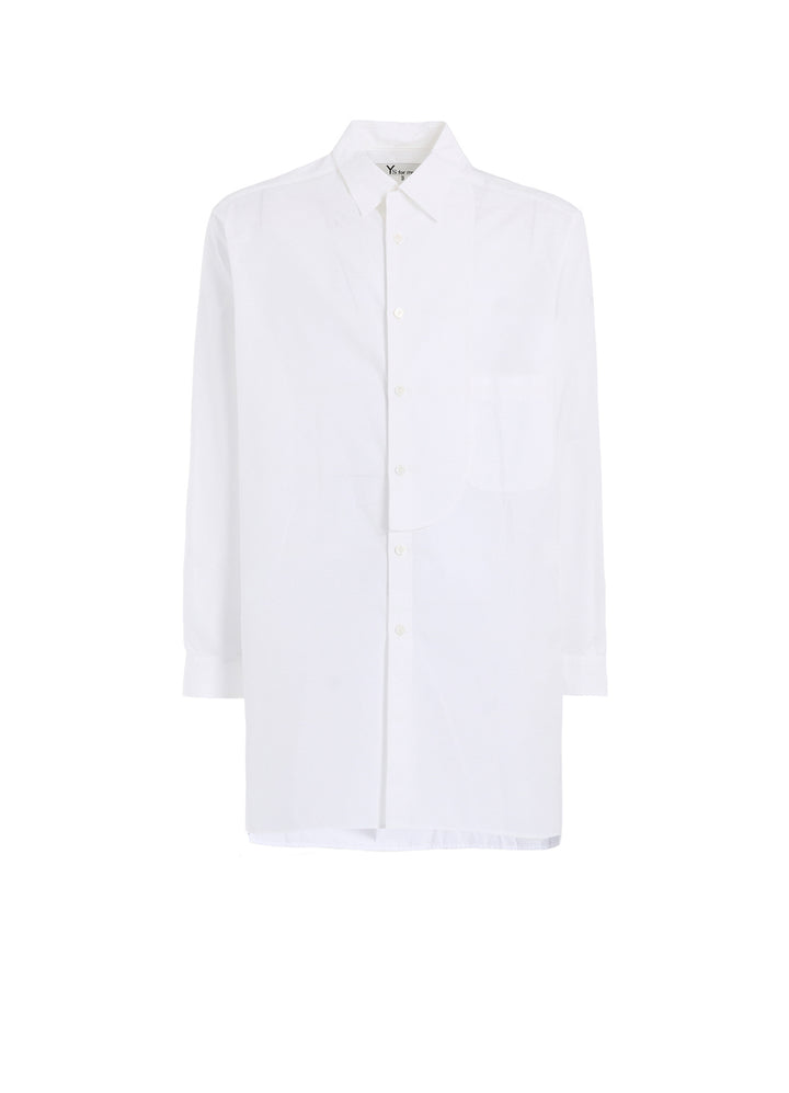100/2 BROAD SHIRT WITH FRONT LEFT LAYER