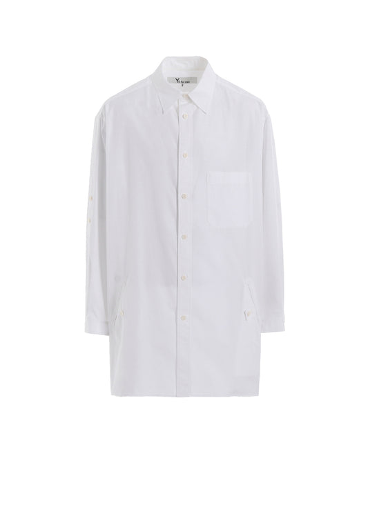 100/2 BROAD SHIRT WITH TAB DETAIL