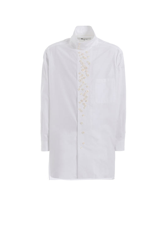 100/2 BROAD LONG SLEEVE SHIRT WITH MANY BUTTONS
